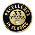 Excellence In Service Pin - 33 Years